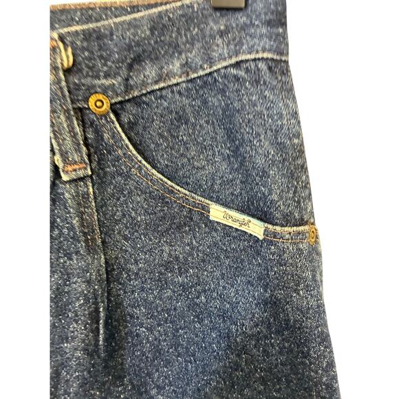 Vintage 80's Wrangler Jeans High Waisted Rodeo Jeans Sz 4 Women's Cowboy Ranch - Picture 2 of 5